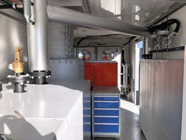 Main components high pressure installation KOKS